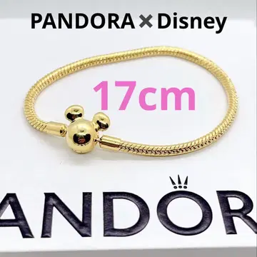 PANDORADisney 팔찌 124 미키 골드
