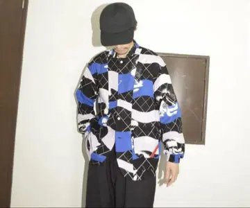 PHINGERIN 핑거린 NIGHT SHIRT 올 패턴 파자마 셔츠