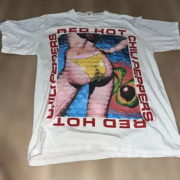 anvil USA 90년대 레드 핫 칠리 페퍼스 티셔츠