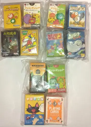 미니어처 카드 게임 컬렉션 vol.1, 2, 3 12종 컴프 세트