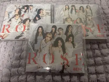 HANA ROSE CD 3 형태 세트