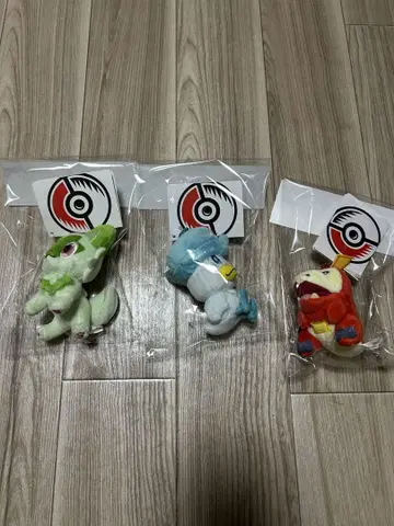 포켓몬 팔데아 스타팅 마스코트 봉제 인형 키링 3세트