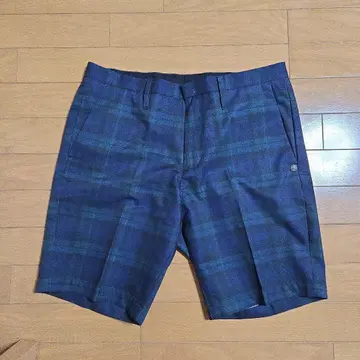 ST ANDREWS 체크 무늬 골프 팬츠