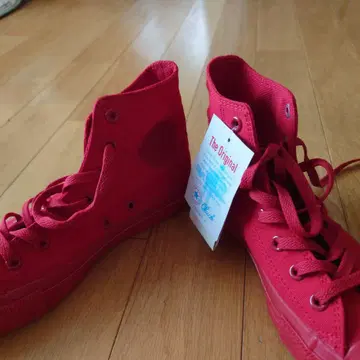 Converse 하이컷 스니커즈 레드
