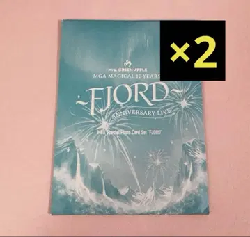 mrs. green apple 팝업 FJORD 포토 카드 미개봉