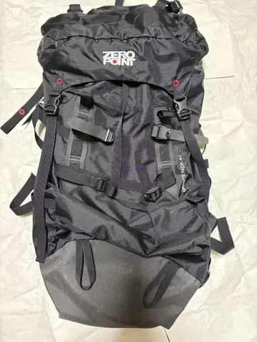 mont-bell 제로포인트 GRANITE PACK 40 블랙 새상품급