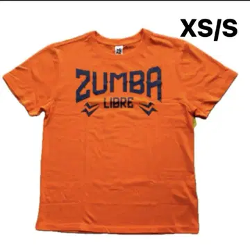 [새상품] 신상 zumba 티셔츠 반팔 남성용 여성용 오렌지 S