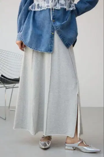 AZUL BY MOUSSY 빈티지 라이크 우라케 스커트