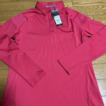 미사용품 adidas 골프 여성용 긴팔 피케 셔츠