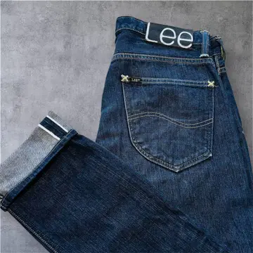 Lee 101 일본제 셀비지 데님 화이트 W30