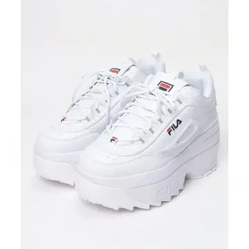 FILA 통굽 화이트 스니커즈 Disruptor / 캐주얼 스니커즈