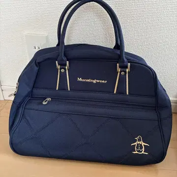 Munsingwear 네이비 토트백 여행