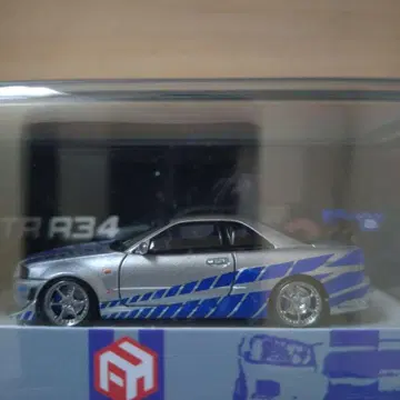 GT-R R34 미니카 1/64 스케일