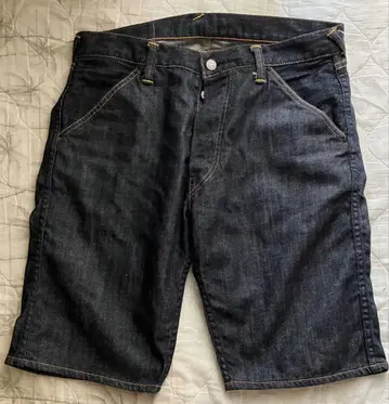 새상품급!? evisu 데님 하프 팬츠 yamane 도락