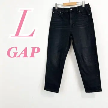 GAP 갭 블랙 데님 팬츠 청바지 L 캐주얼 롱 기장