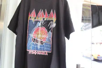 Def Leppard Pyromania T셔츠 블랙