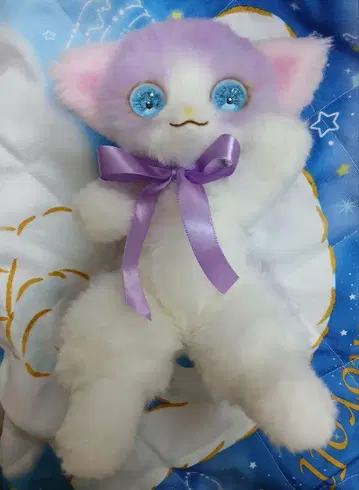 고양이 아트돌 봉제 인형