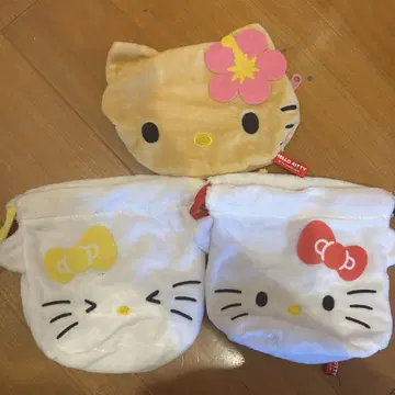 헬로키티 가챠가챠 헬로키티 복조리 미미 복조리 일광화상 키티 파우치