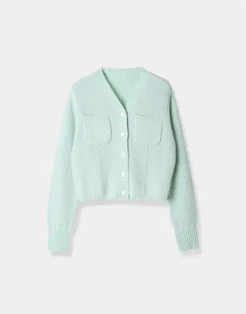 laubeblanc 로브 블랑 Basket Knit Cardigan