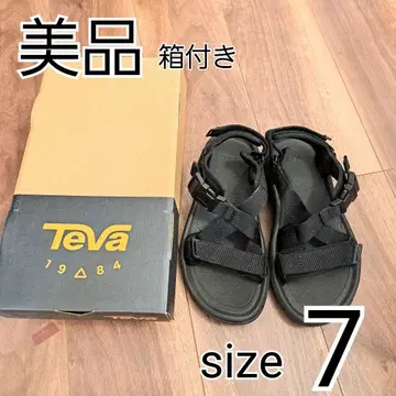 [익명 스피드 배송] 박스 포함 teva 허리케인 버지 24cm 7 블랙
