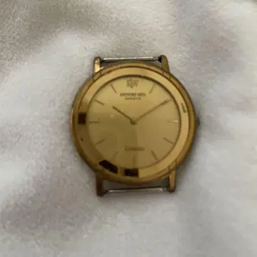 RAYMOND WEIL 오멜로 골드 아날로그 시계 정크