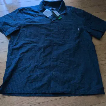Eddie Bauer 반팔 셔츠 XL 다크 블루