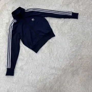 [ 새상품급 ] 아디다스 파이어버드 네이비 L 저지 트랙 재킷