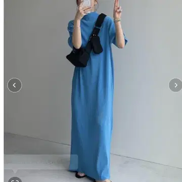 wee9s 데일리 데일리 슈퍼 스트레치 플리츠 원피스