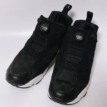 새상품급 리복 펌프 퓨리 블랙 24.0cm