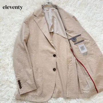 eleventy 테일러드 언컨 자켓 이탈리아제 48 시어서커