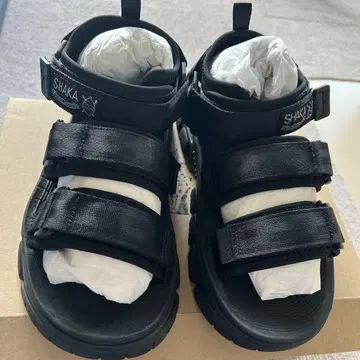 남성용 샌들 SHAKA NEO BUNGY AT 블랙