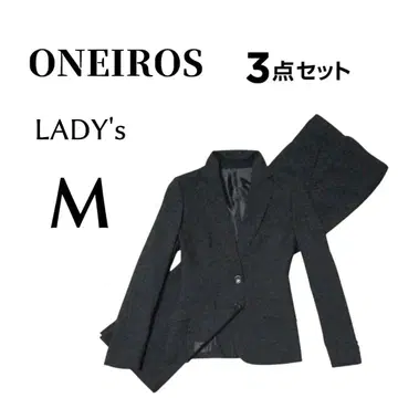 새상품급 여성용 M 사이즈 ONEIROS 올 시즌 수트 3세트 블랙 컬러