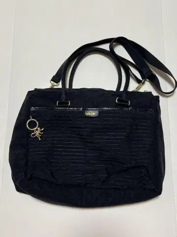 kipling 키플링 2way 몽키 참 숄더백 블랙