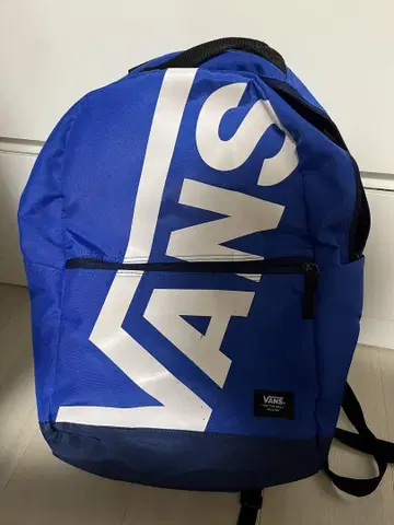 VANS 파란색 럭색 백팩