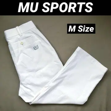 [새상품급] MU SPORTS 여성용 크롭 팬츠 사이즈 38