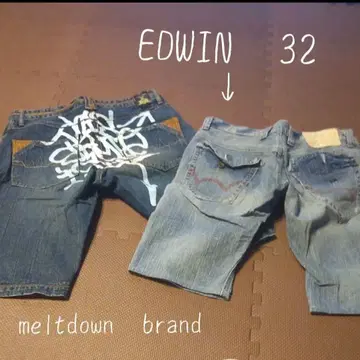 EDWIN 데님 팬츠 32 사이즈