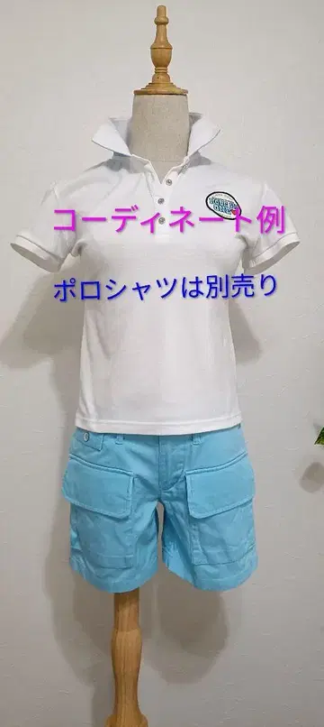 랄프 로렌 숏팬츠 스카이블루