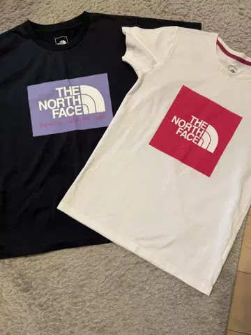 THE NORTH FACE 반팔 티셔츠 S L 2색 세트