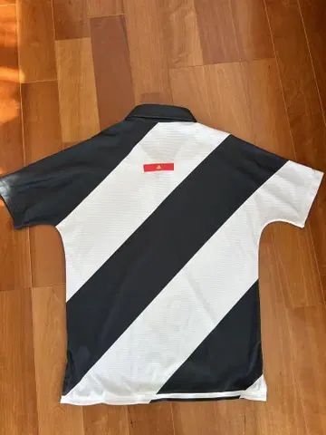 adidas 골프 스트라이프 피케 셔츠 M 사이즈