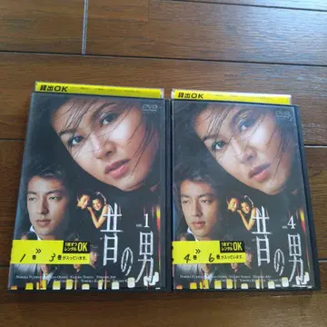 렌탈 DVD 옛날 남자 전6권 세트 후지와라 노리카, 오사와 타카오