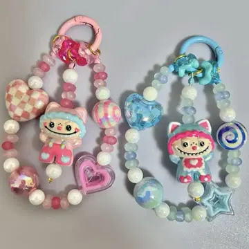 러브부 찰랑찰랑 키링 비즈