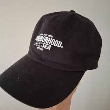 NEIGHBORHOOD ANDSEA 블랙 캡