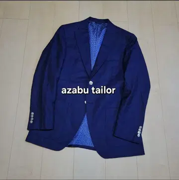 아자부 테일러 azabu ttailor 네이비 블레이저 자켓