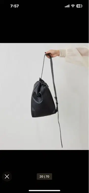 천연 가죽/경량 가죽 숄더백