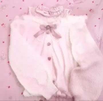 LIZLISA 레이어드 스타일 어깨 트임 니트 상의