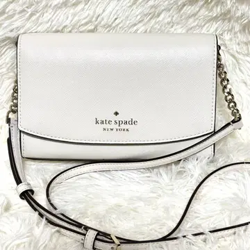 케이트 스페이드 kate spade 숄더백 화이트 체인