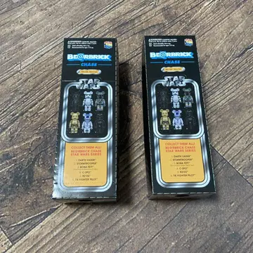 BE@RBRICK 베어브릭 Chase Star Wars x 2 Box