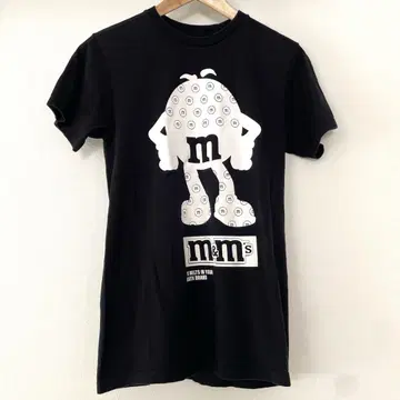M&M's 엠앤엠즈 초콜릿 프린트 티셔츠 S 사이즈
