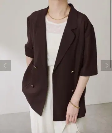 [ 콜라주 개럴개런트 ] 반팔 메쉬 자켓