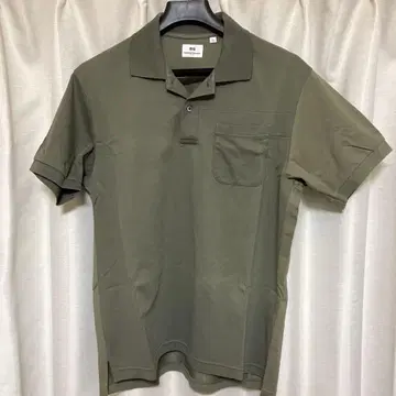 유니클로 x Engineered Garments 피케 셔츠 L 올리브